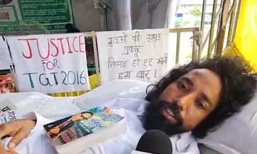 Jharkhand students demand CBI probe into JPSC, JSSC irregularities Jharkhand students demand CBI probe into JPSC, JSSC irregularities