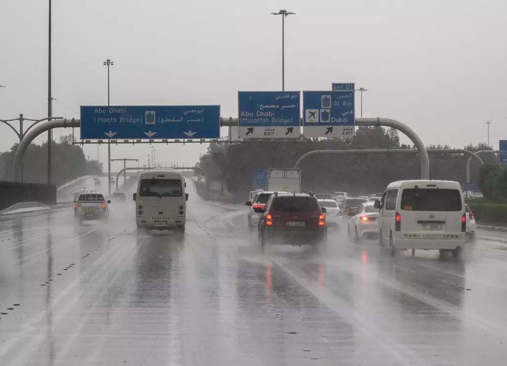 Abu Dhabi warns of heavy rain, hail until Friday Abu Dhabi warns of heavy rain, hail until Friday