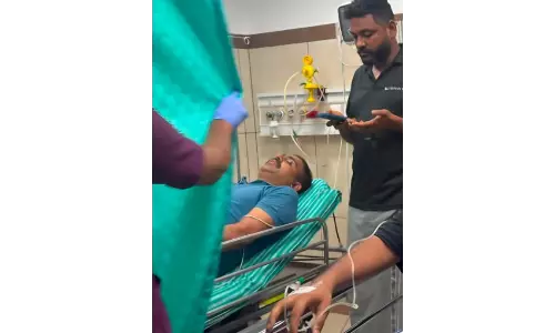Kerala Cong MLA Abin Varkey injured in car crash after flood relief visit