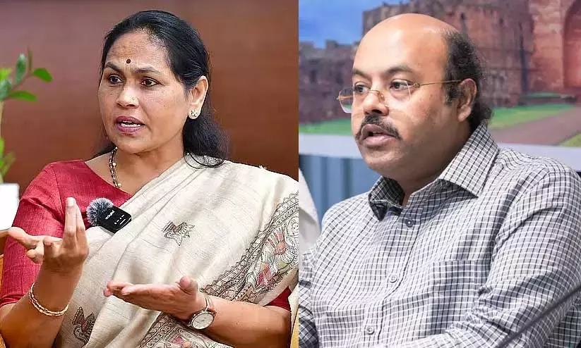 ‘..ask his mother…’: BJP’s Shobha Karandlaje attacks Karnataka minister over anti-Hindu Rashtra stand ‘..ask his mother…’: BJP’s Shobha Karandlaje attacks Karnataka minister over anti-Hindu Rashtra stand