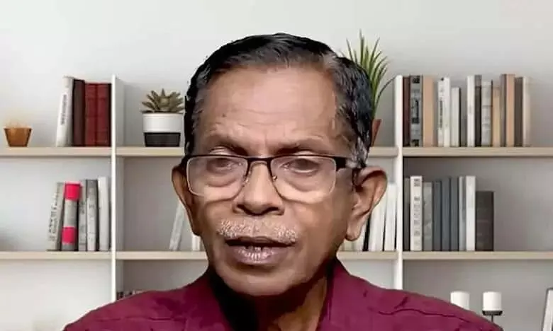 Right-wing commentator T G Mohandas detained over controversial comments on NEET protesters Right-wing commentator T G Mohandas detained over controversial comments on NEET protesters