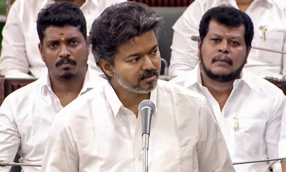 Tamil Nadu Assembly passes resolution prioritizing state anthem over Vande Mataram Tamil Nadu Assembly passes resolution prioritizing state anthem over Vande Mataram