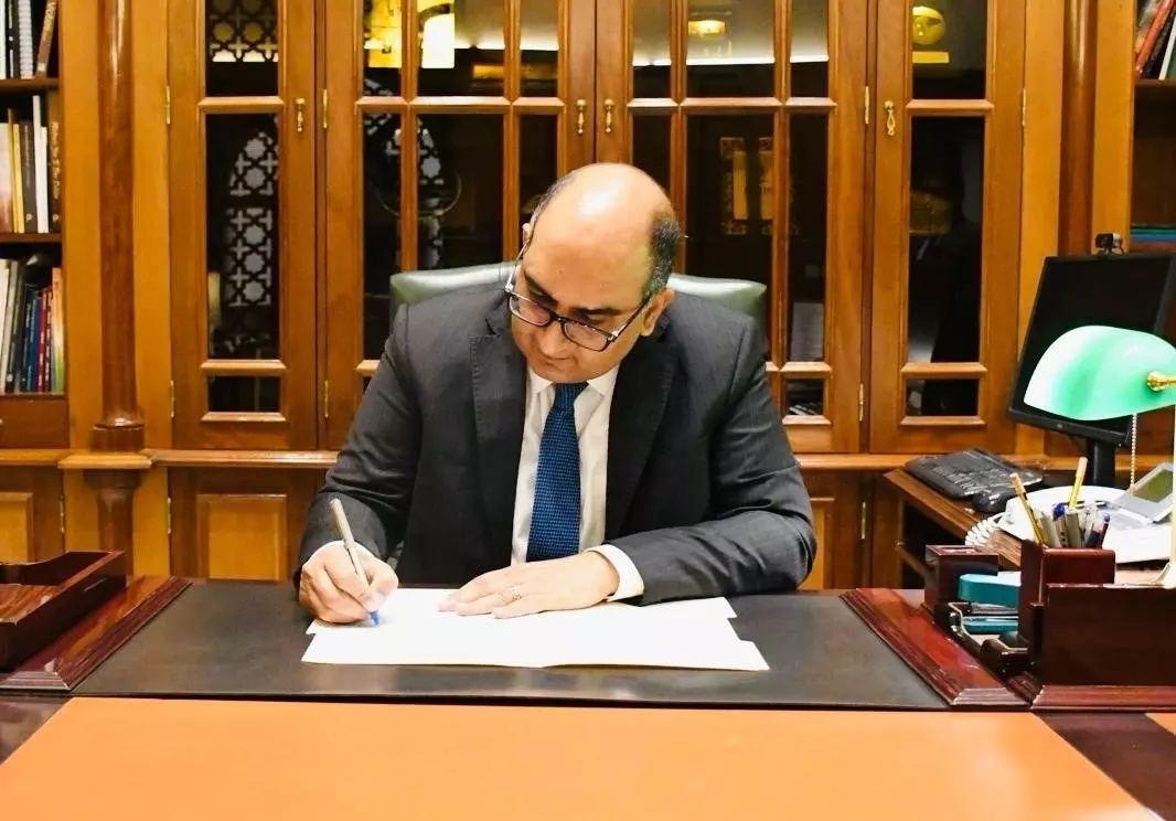 Vipul assumes charge as India’s new ambassador to Saudi Arabia Vipul assumes charge as India’s new ambassador to Saudi Arabia