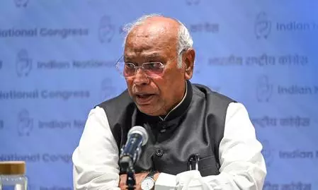 Congress leader Mallikarjun Kharge condemns purification ritual at Uttarakhand rally venue; BJP denies involvement Congress leader Mallikarjun Kharge condemns purification ritual at Uttarakhand rally venue; BJP denies involvement