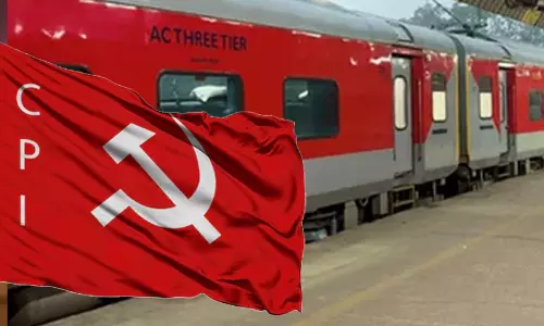 Delhi Chalo: Railway cancels train CPI booked; party alleges sabotage Delhi Chalo: Railway cancels train CPI booked; party alleges sabotage