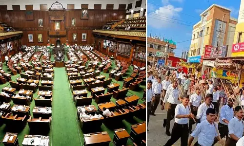 Karnataka moves to rein in RSS; gets public property use bill approved