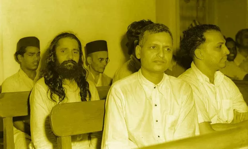 Savarkar’s grandnephew contradicts RSS stance, admits in court that Nathuram Godse was an active member Savarkar’s grandnephew contradicts RSS stance, admits in court that Nathuram Godse was an active member