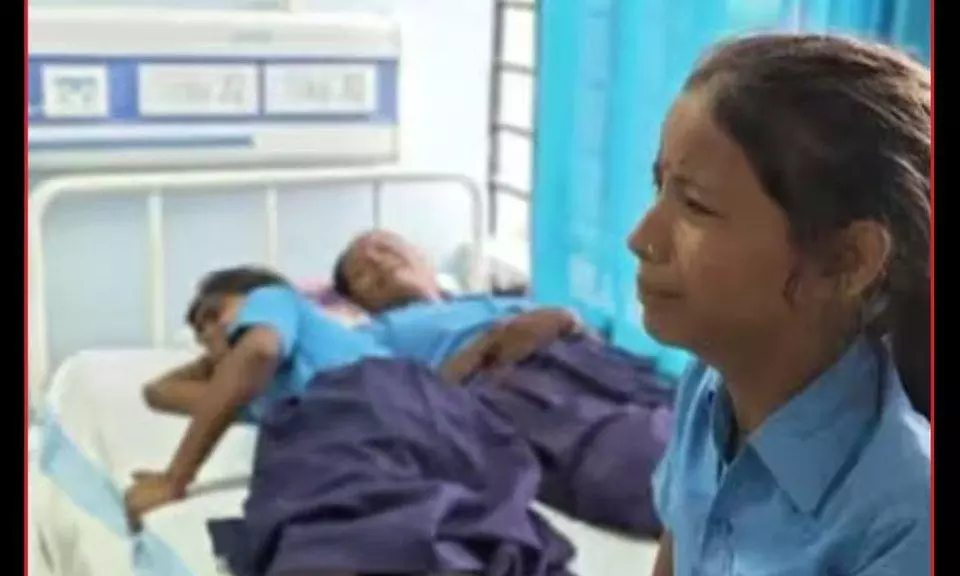 40 Bihar students fall ill after detergent allegedly served with midday meal 40 Bihar students fall ill after detergent allegedly served with midday meal