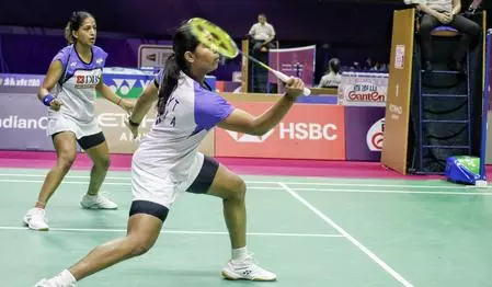 Treesa-Gayatri move on to BWF World C’ships quarterfinal Treesa-Gayatri move on to BWF World C’ships quarterfinal