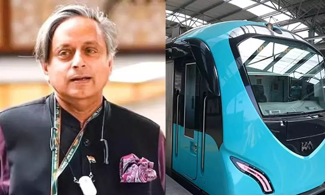 Shashi Tharoors intervention reportedly behind proposal to rename Kochi Metro Shashi Tharoors intervention reportedly behind proposal to rename Kochi Metro