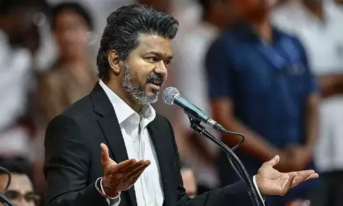 Posters hail Vijay as future PM in Tamil Nadu; Congress hits back Posters hail Vijay as future PM in Tamil Nadu; Congress hits back