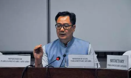 Rijiju hints at special Parliament session; delimitation bill? Rijiju hints at special Parliament session; delimitation bill?