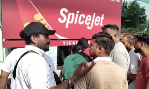 SpiceJet passengers protest after Amritsar-Dubai flight delayed 18 hrs