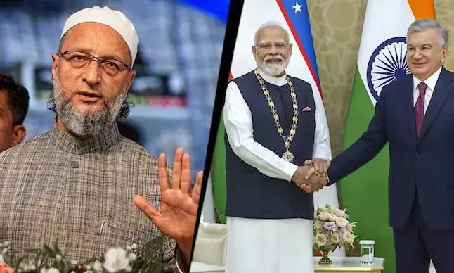 Country Babur came from honoured PM Modi: Owaisi takes swipe at BJP Country Babur came from honoured PM Modi: Owaisi takes swipe at BJP