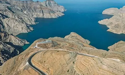 New Musandam road to cut Lima-Khasab journey from 2.5 hours to 20 minutes New Musandam road to cut Lima-Khasab journey from 2.5 hours to 20 minutes