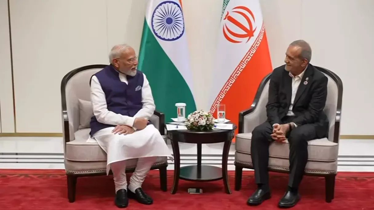 PM Modi, Pezeshkian discuss bilateral ties, West Asia situation PM Modi, Pezeshkian discuss bilateral ties, West Asia situation