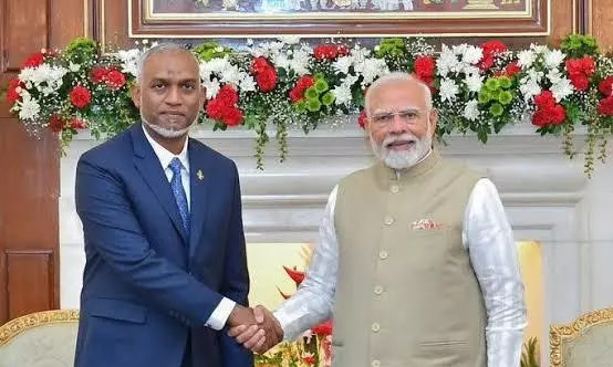 Mohamed Muizzu, Modi Mohamed Muizzu, Modi