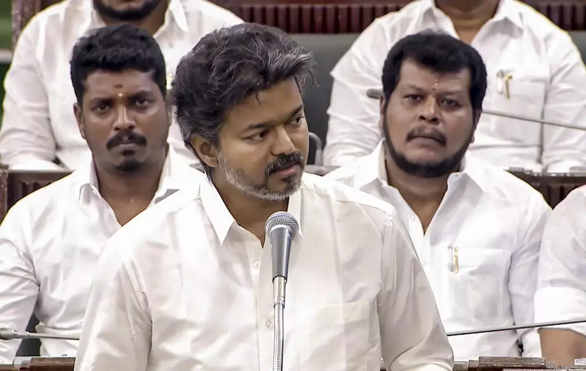 CM Vijay announces withdrawal of cases against farmers, teachers from DMK era