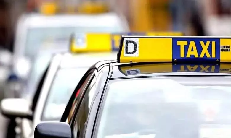 Three held for knifepoint robbery of cab driver near Hyderabad airport Three held for knifepoint robbery of cab driver near Hyderabad airport