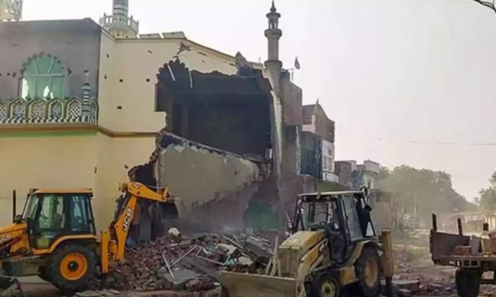 UP masjid demolition ‘attack on Constitution, religious freedom’ UP masjid demolition ‘attack on Constitution, religious freedom’