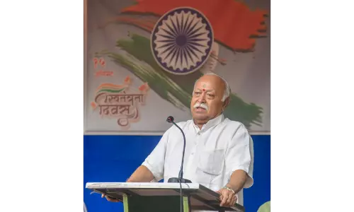 ‘Left some luggage in America’: Oppn targets RSS chief after VHP’s Muslim garba ban in Maharashtra