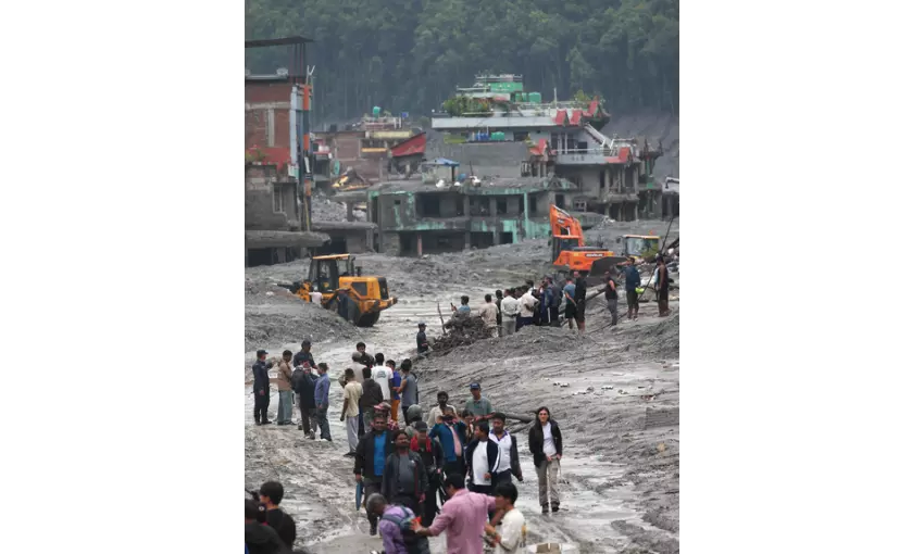 Nepal marks 13th day of flood tragedy with national mourning Nepal marks 13th day of flood tragedy with national mourning