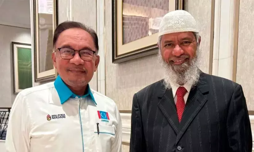 Zakir Naik extradition issue discussed with India, confirms Malaysian PM Zakir Naik extradition issue discussed with India, confirms Malaysian PM