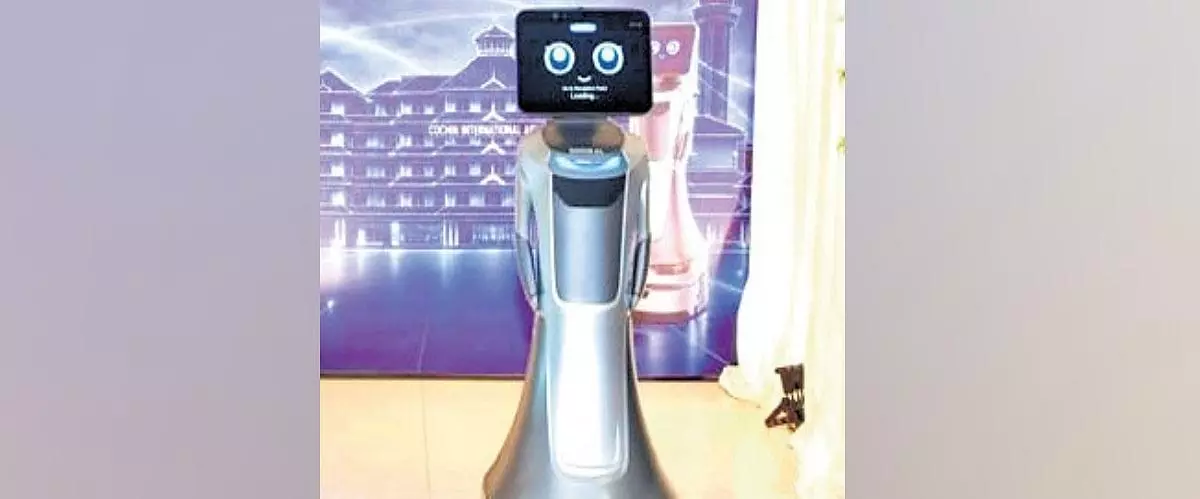 CIAL deploys robot to guide passengers, showcase Kerala’s heritage CIAL deploys robot to guide passengers, showcase Kerala’s heritage