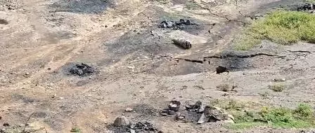 Illegal coal mine collapses in Jharkhands Dhanbad killing 3 Illegal coal mine collapses in Jharkhands Dhanbad killing 3