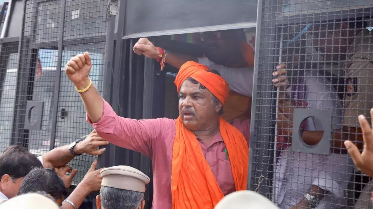 Ganesha procession: Karnataka BJP protests cracker ban near mosques Ganesha procession: Karnataka BJP protests cracker ban near mosques