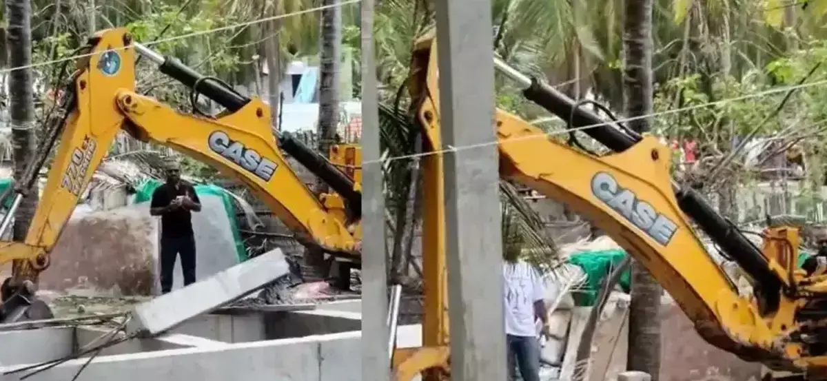Lakshadweep demolition triggers protests as Agatti buildings razed Lakshadweep demolition triggers protests as Agatti buildings razed