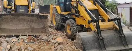 Fresh protests in Ranchi amid 2nd day of anti-encroachment drive Fresh protests in Ranchi amid 2nd day of anti-encroachment drive