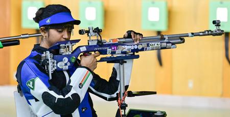 Asian Games: India opens medal account with silver in women’s air rifle team event
