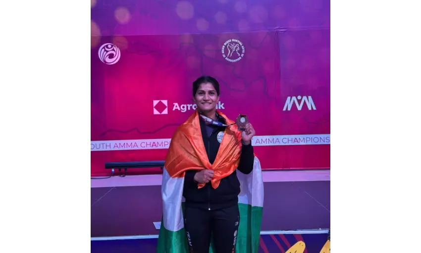 Suchika Tariyal wins India’s first Asian Games MMA medal, takes bronze in Nagoya Suchika Tariyal wins India’s first Asian Games MMA medal, takes bronze in Nagoya