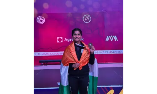 Suchika Tariyal wins India’s first Asian Games MMA medal, takes bronze in Nagoya Suchika Tariyal wins India’s first Asian Games MMA medal, takes bronze in Nagoya