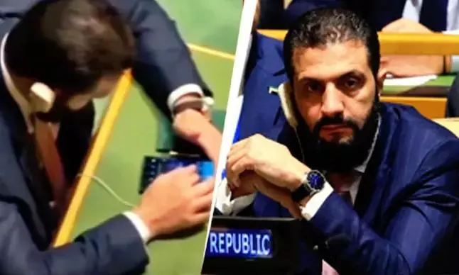 Syrian President scrolls Instagram Reels as Erdogan speaks at UNGA Syrian President scrolls Instagram Reels as Erdogan speaks at UNGA