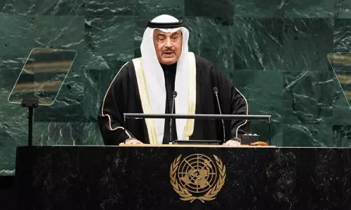 Kuwait Crown Prince condemns Iranian attacks on GCC states at UN