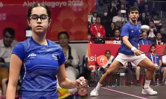 Squash stars Abhay, Anahat Squash stars Abhay, Anahat