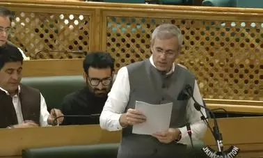 J&K House adopts statehood resolution amid BJP protests and walkout J&K House adopts statehood resolution amid BJP protests and walkout