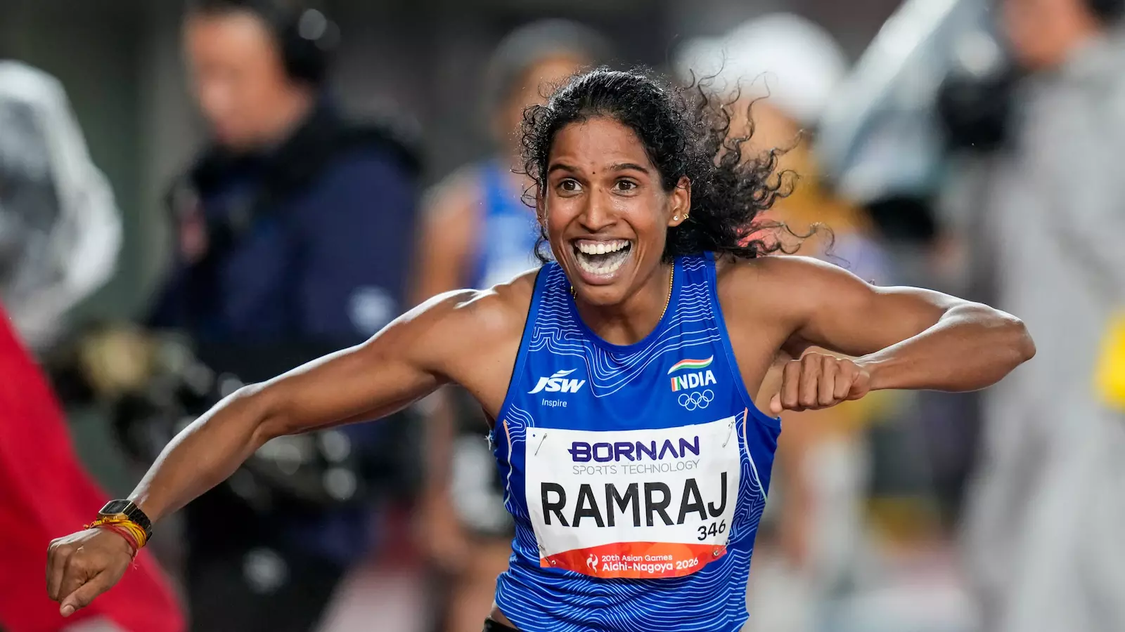 Asian Games: Vithya Ramraj sets national record, wins 400m hurdles bronze Asian Games: Vithya Ramraj sets national record, wins 400m hurdles bronze