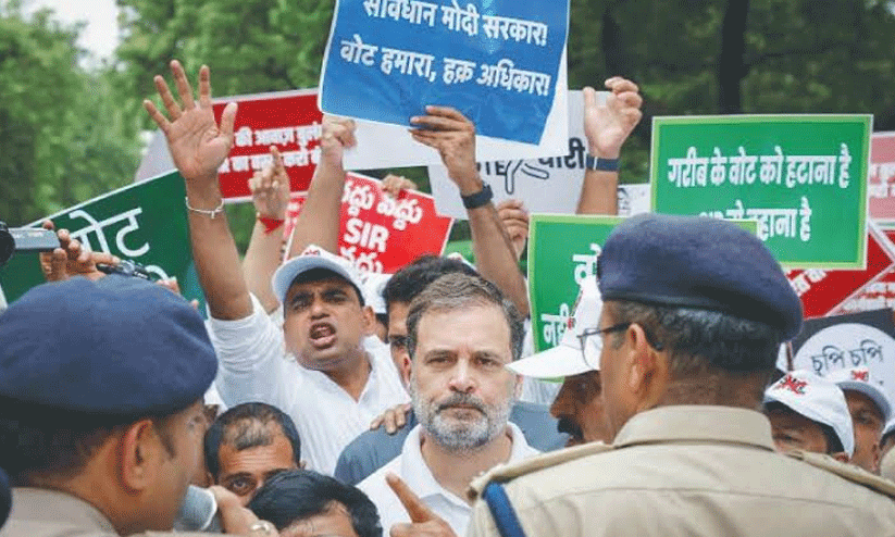 SIR: to protest until Gyanesh Kumar’s resignation, says oppn SIR: to protest until Gyanesh Kumar’s resignation, says oppn