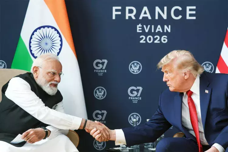PM Modi, Trump review India-US ties, discuss global peace efforts PM Modi, Trump review India-US ties, discuss global peace efforts