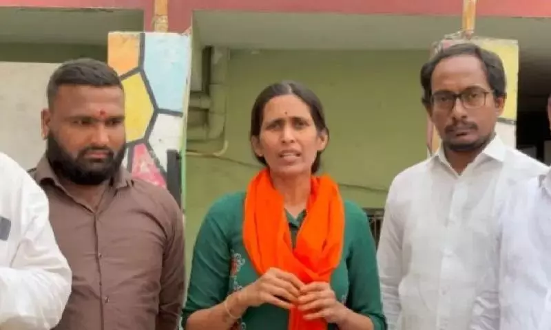 Hyderabad BJP corporator booked over school confrontation with Muslim teacher Hyderabad BJP corporator booked over school confrontation with Muslim teacher