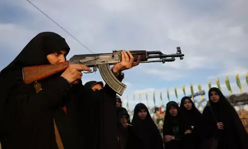 Potential US-Israel offensive: Iran starts military training for women Potential US-Israel offensive: Iran starts military training for women
