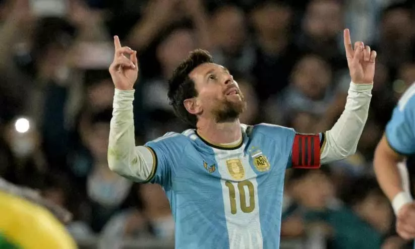 Messi signs off with goal and two assists in Argentina farewell Messi signs off with goal and two assists in Argentina farewell