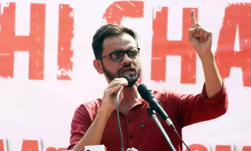Activist Umar Khalid wins international human rights award Activist Umar Khalid wins international human rights award