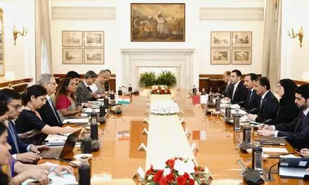 India, Qatar review multifaceted strategic partnership India, Qatar review multifaceted strategic partnership