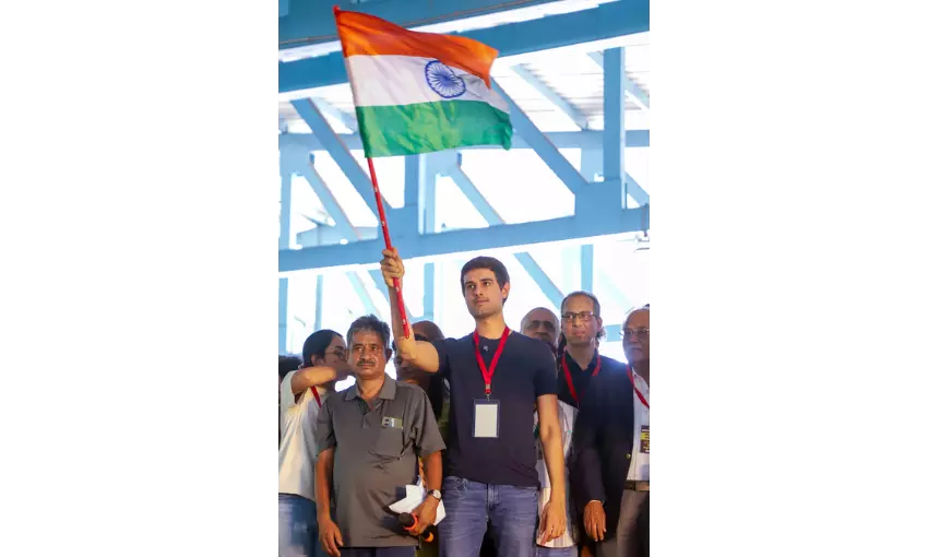 Dhruv Rathee detained in Gurugram ahead of CJP protest in Delhi Dhruv Rathee detained in Gurugram ahead of CJP protest in Delhi