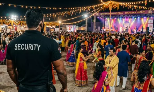 Muslim guards barred from Navratri events? row in Telangana Muslim guards barred from Navratri events? row in Telangana