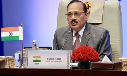CJI Surya Kant declines INDIA bloc’s meeting request; Opposition march to proceed CJI Surya Kant declines INDIA bloc’s meeting request; Opposition march to proceed